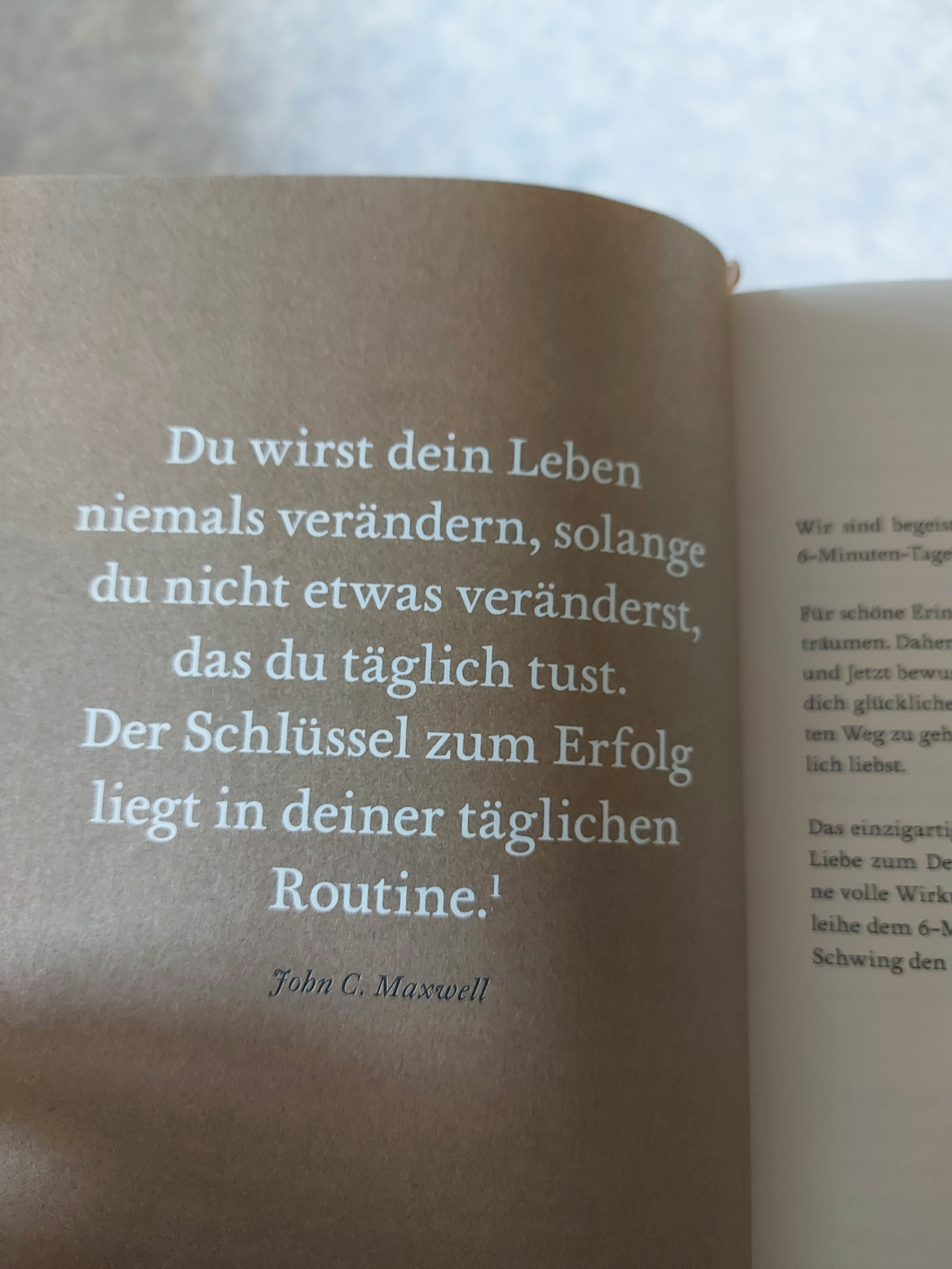 Sich auf den Weg machen....